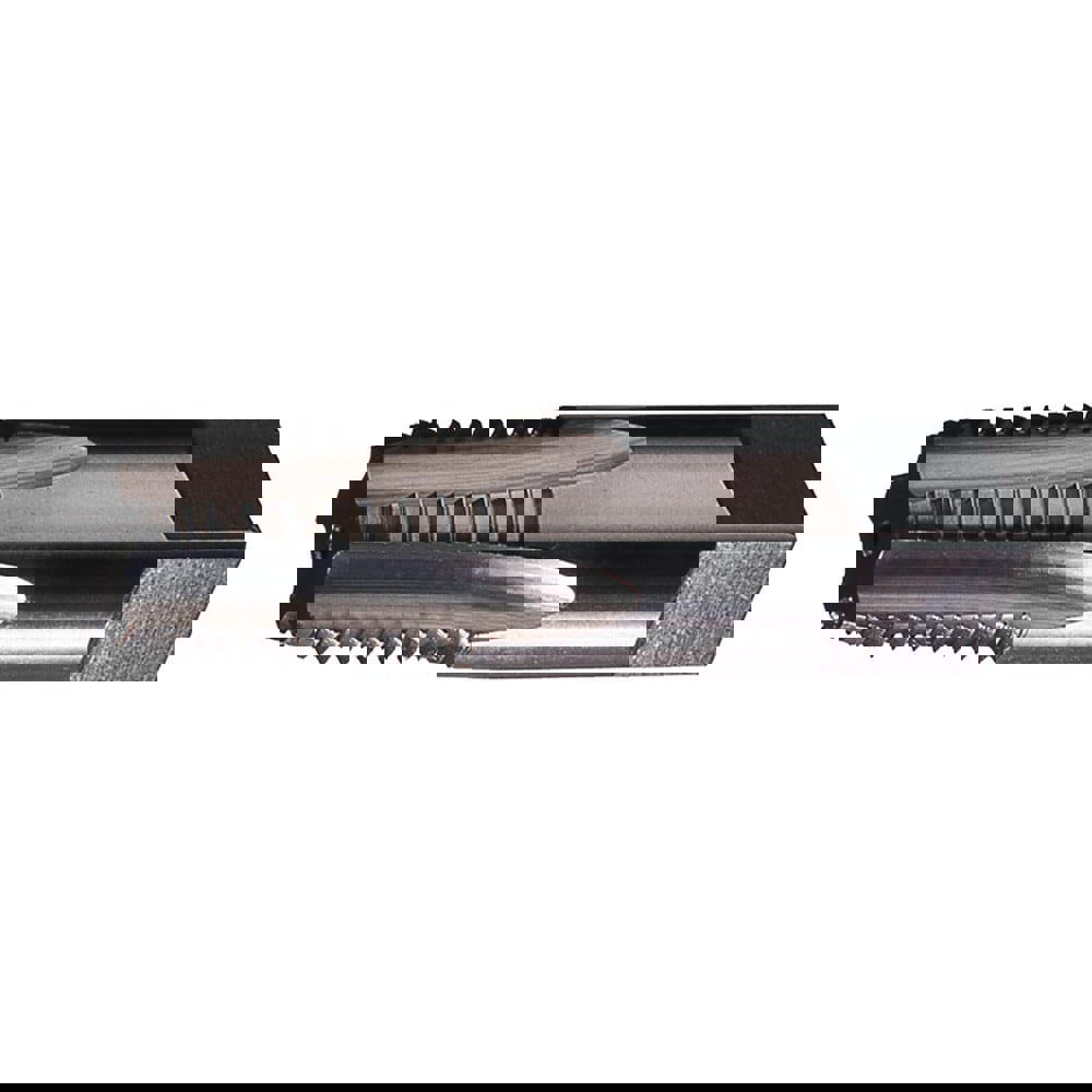 3/8-18 NPT, 5 Flutes, Bright Finish, High Speed Steel, Interrupted Thread Pipe Tap